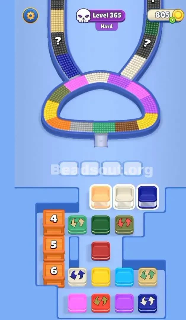 Beads Out Level 365 Screenshot